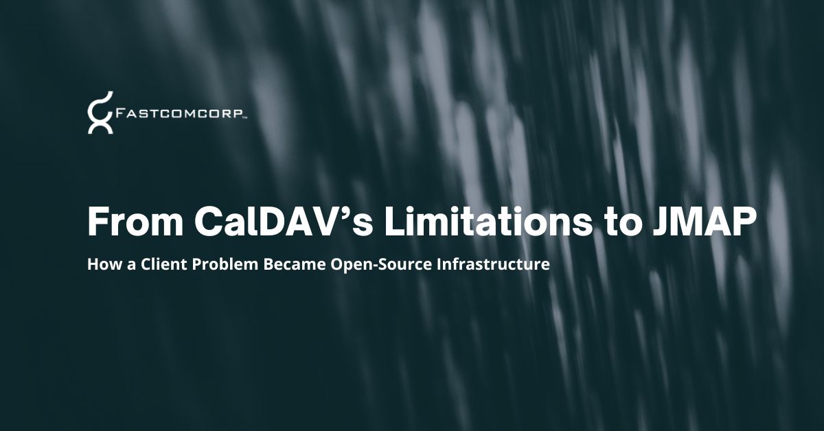 CalDAV JMAP Server